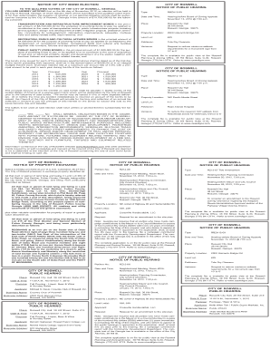 NOTICE OF CITY BOND ELECTION CITY OF ROSWELL NOTICE OF