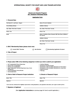 Grants and Awards Program