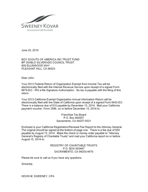 IRS Form 990 2013