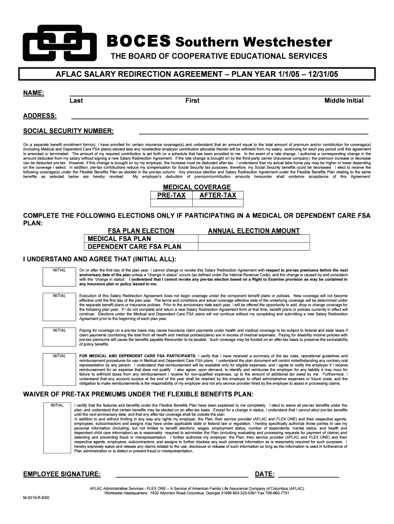 Fillable Online BOCES Southern Westchester Fax Email Print