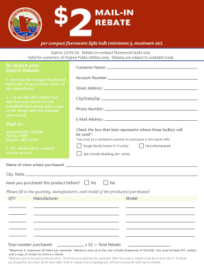 2MAIL-IN REBATE - bvpuccomb