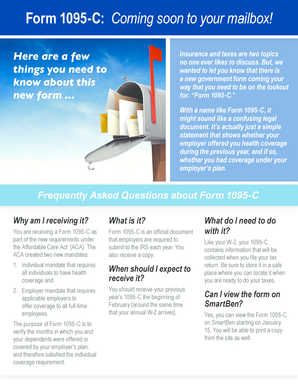 Form 1095-C: Employer Health Coverage Statement