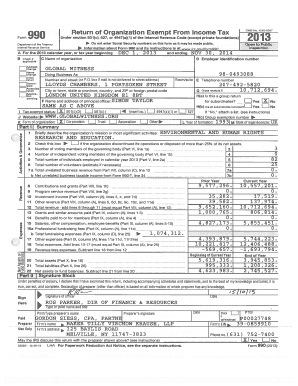IRS Form 990 for Tax-Exempt Organizations