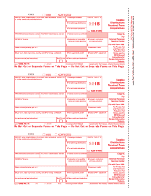 IRS Form 1099-PATR