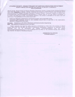 Job Application Form