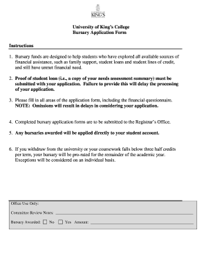 Psychosocial assessment nursing example - Bursary funds are designed to help students who have explored all available sources of