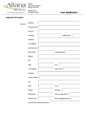 Loan Application