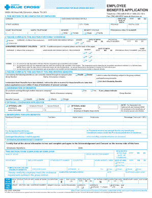 Employee Benefits Application
