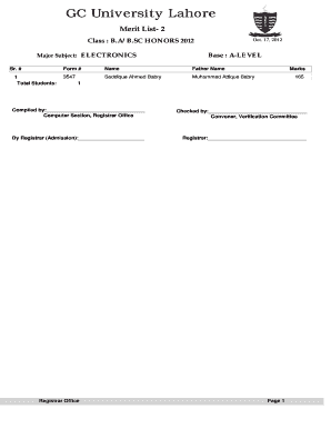 Form preview
