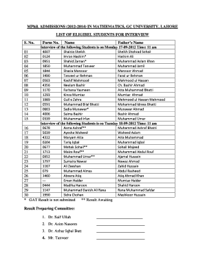 Form preview