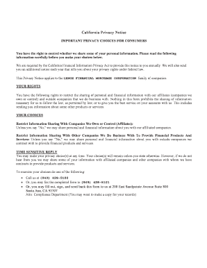 California Privacy Notice