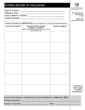 Form preview