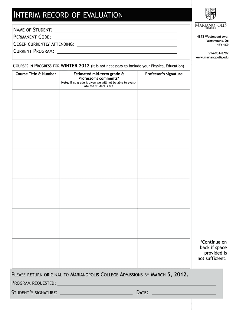 Form preview
