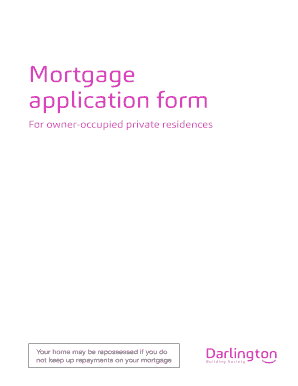 Mortgage Application Form