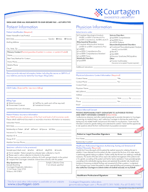Patient Genetic Testing Consent Form