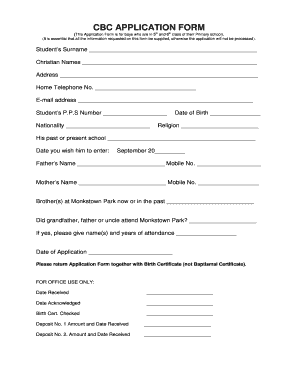 Form preview