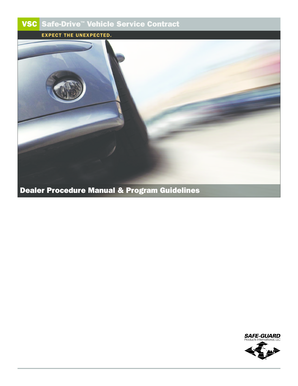 Dealer Procedure Manual amp Program Guidelines