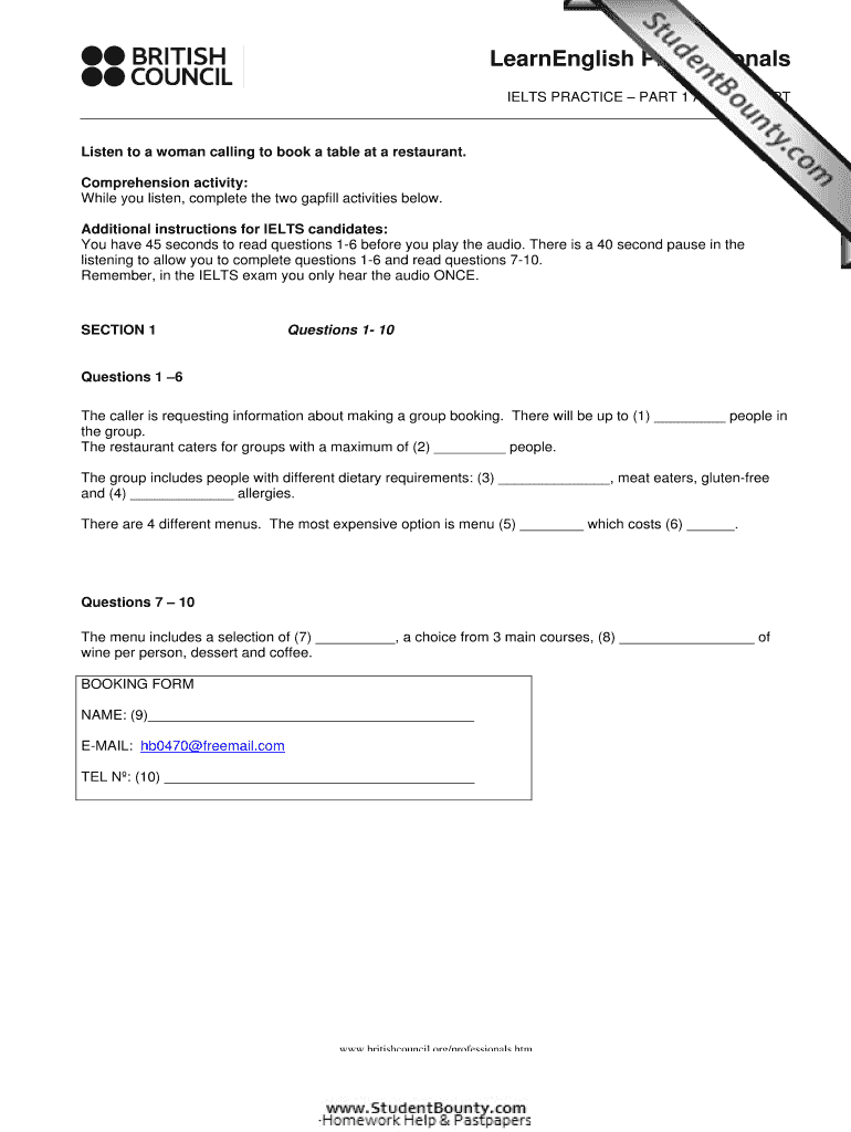 Form preview