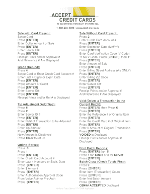 Credit Card Transaction Processing Form