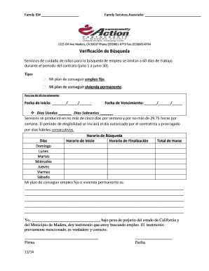 Verificación de Búsqueda