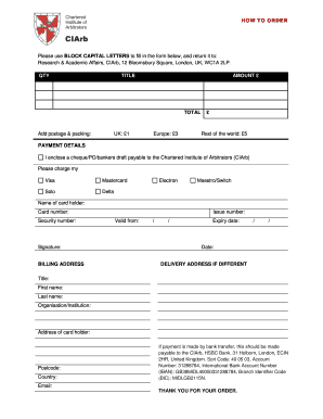 Order Form