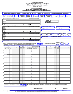 New York Withdrawal of Request for Arbitration