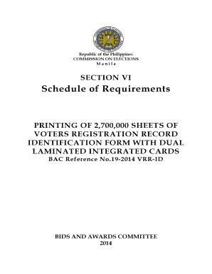 Voter Registration Record Identification Form