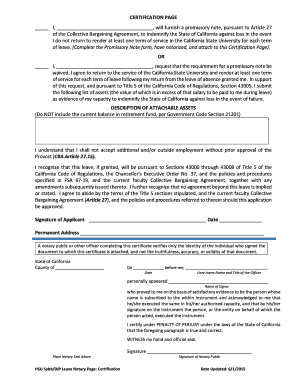 Promissory note for school tuition - I, , will furnish a promissory note, pursuant to Article 27