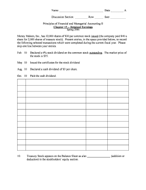 Accounting Homework Assignment