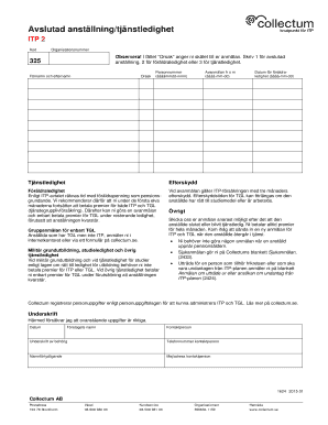 Swedish Employment Termination/Leave Notification