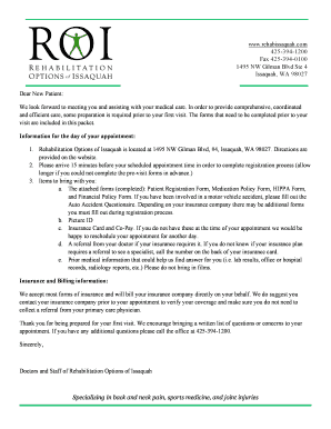 Patient Registration Form