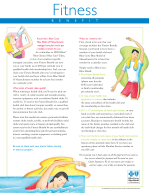 Fitness Benefit Form