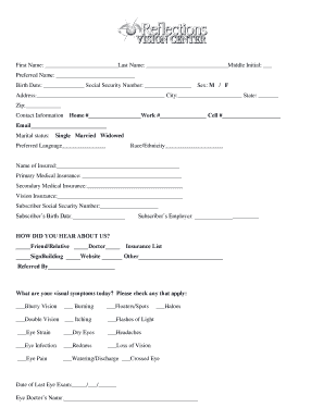 Patient Intake Form