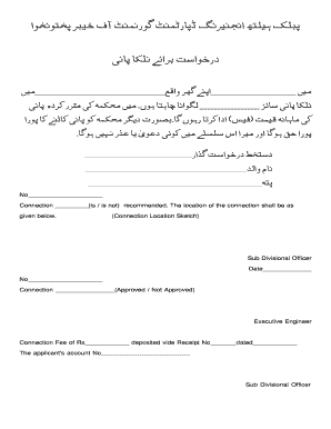 Connection Approval Form