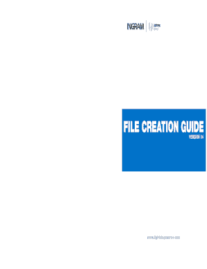 US UK AUS FILE CREATION GUIDE - Lightning Source