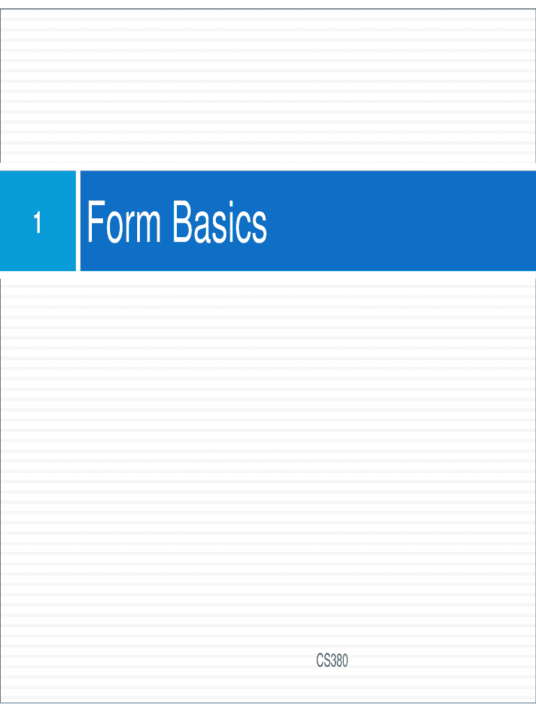 Form preview