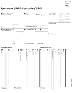CIM/SMGS Carriage Document