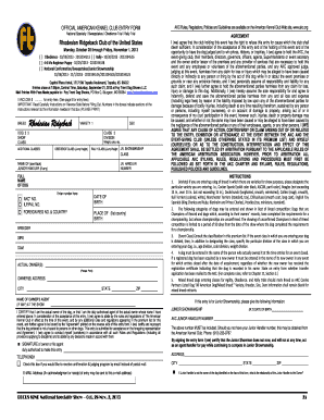 AKC Rhodesian Ridgeback Entry Form