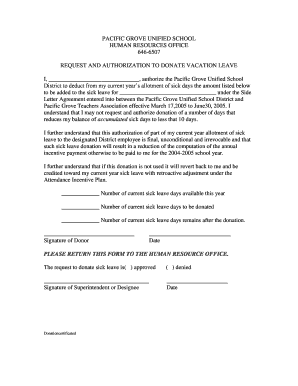 PACIFIC GROVE UNIFIED SCHOOL - Pacific Grove High School