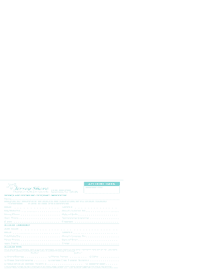 Jersey Shore Federal Credit Union Membership Application