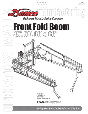 Demco Sprayer Warranty Registration Form