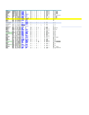 Funeral Home Price Comparison Form
