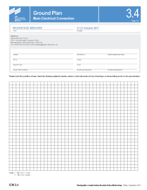 Exhibitor Stand Plan Form