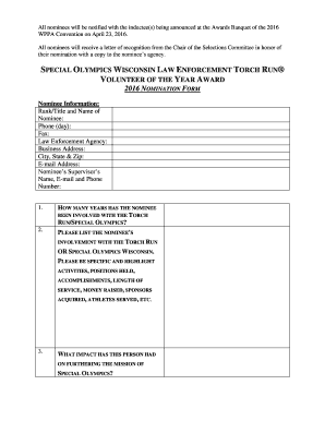 SPECIAL OLYMPICS WISCONSIN LAW ENFORCEMENT TORCH RUN