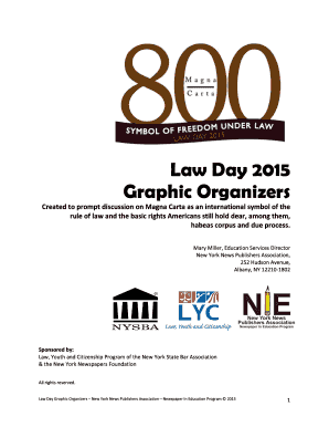 Law Day Graphic Organizers