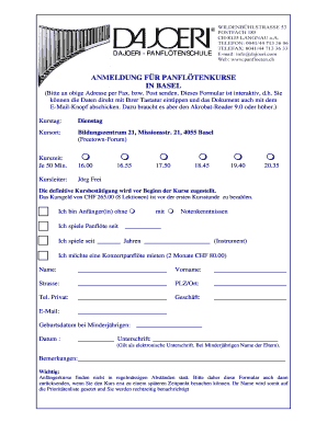 Form preview
