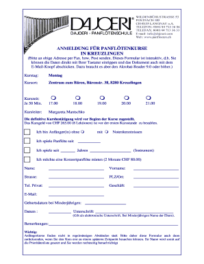 Form preview