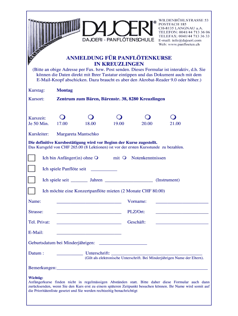 Form preview