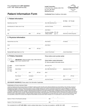 Patient Information Form
