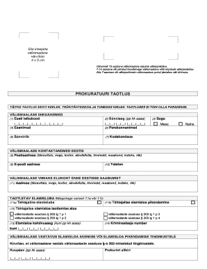 Estonian Residence Permit Application